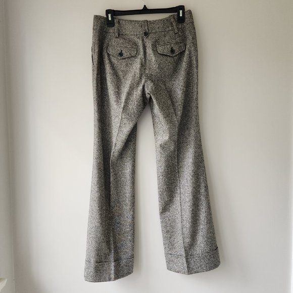 LOFT Black/White tweed Women's Trousers - Picture 3 of 8